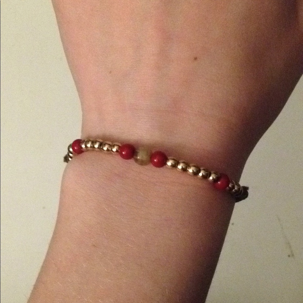 Hand made beaded bracelet